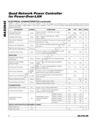 MAX5945EAX+T Datasheet Page 4