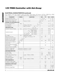 MAX5950ETJ+ Datasheet Page 4