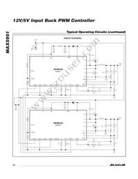 MAX5951ETJ+ Datasheet Page 22