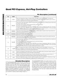 MAX5960LECS+T Datasheet Page 14