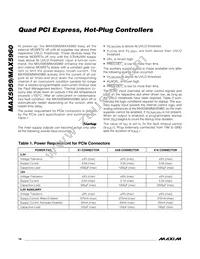 MAX5960LECS+T Datasheet Page 16