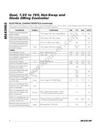 MAX5963UTL+T Datasheet Page 4