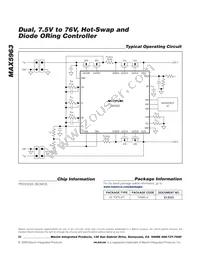 MAX5963UTL+T Datasheet Page 20