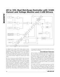 MAX5970ETX+T Datasheet Page 16