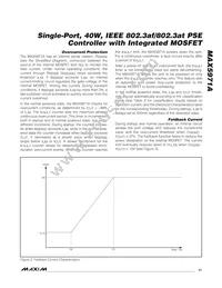 MAX5971AETI+T Datasheet Page 17