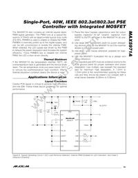 MAX5971AETI+T Datasheet Page 19