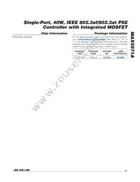 MAX5971AETI+T Datasheet Page 21