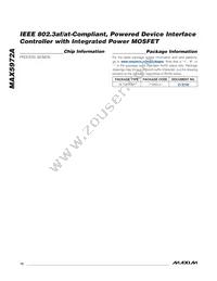 MAX5972AETE+T Datasheet Page 12