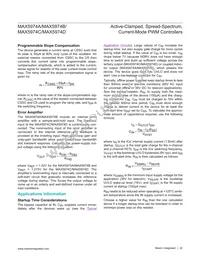 MAX5974AETE+TG3U Datasheet Page 22