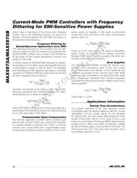 MAX5975AETE+T Datasheet Page 16