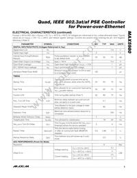 MAX5980GTJ+ Datasheet Page 5