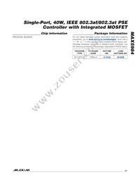 MAX5984DETI+T Datasheet Page 21