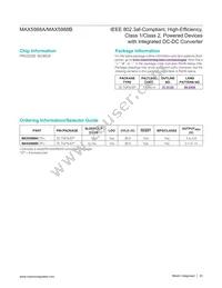 MAX5988AETP+T Datasheet Page 20