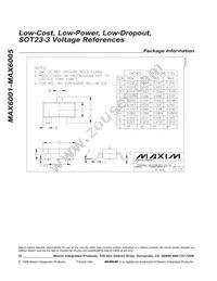 MAX6002EUR/V+T Datasheet Page 12