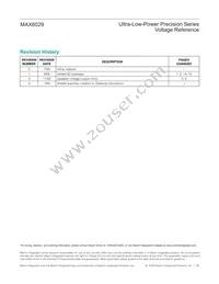 MAX6029ESA25+T Datasheet Page 15