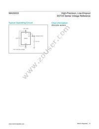 MAX6033AAUT41#TG16 Datasheet Page 12
