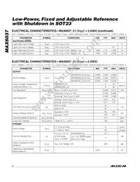 MAX6037BAUK25+T Datasheet Page 4
