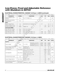 MAX6037BAUK25+T Datasheet Page 6