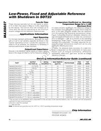 MAX6037BAUK25+T Datasheet Page 16