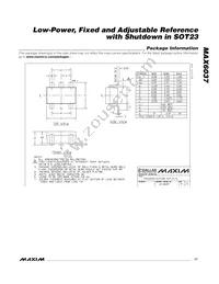 MAX6037BAUK25+T Datasheet Page 17