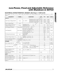 MAX6037CAUK33+ Datasheet Page 9
