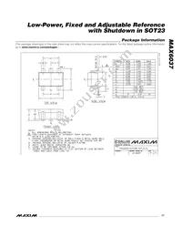 MAX6037CAUK33+ Datasheet Page 17