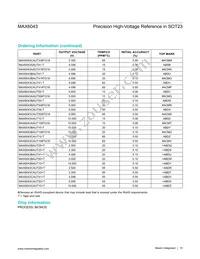 MAX6043BAUT50#TG16 Datasheet Page 15