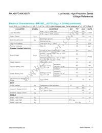 MAX6070BAUT12/V+T Datasheet Page 5