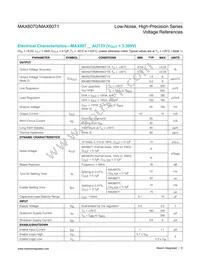 MAX6071AAUT30+ Datasheet Page 9