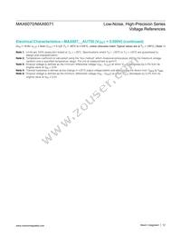MAX6071AAUT30+ Datasheet Page 12