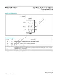 MAX6071AAUT30+ Datasheet Page 20