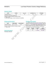 MAX6079ALA25+ Datasheet Page 9