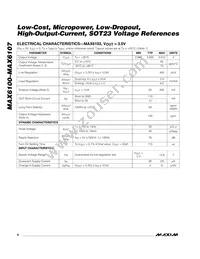 MAX6105EUR+TG075 Datasheet Page 6