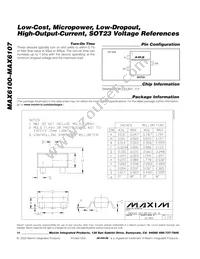 MAX6105EUR+TG075 Datasheet Page 14