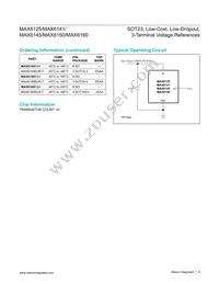 MAX6125EUR+TG002 Datasheet Page 9
