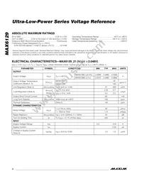 MAX6129AEUK50+T Datasheet Page 2