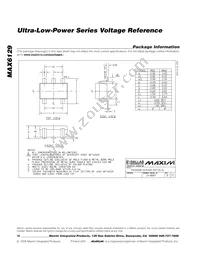 MAX6129AEUK50+T Datasheet Page 16