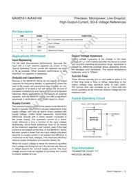 MAX6166BESA+TG002 Datasheet Page 15