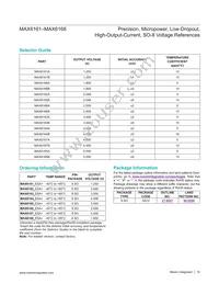 MAX6166BESA+TG002 Datasheet Page 16