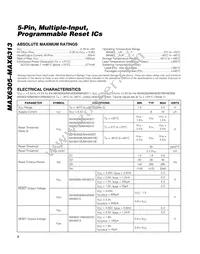 MAX630MSA/PR+T Datasheet Page 2
