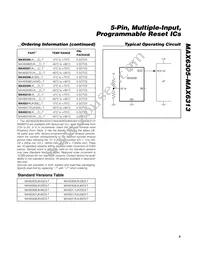 MAX630MSA/PR+T Datasheet Page 9