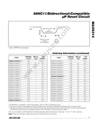 MAX6314US44D2+T Datasheet Page 7