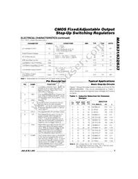 MAX633BC/D Datasheet Page 3