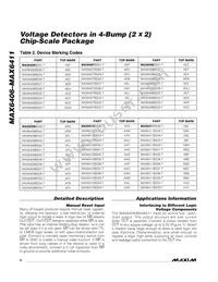 MAX6411BS45+ Datasheet Page 6