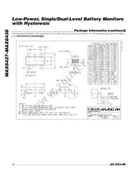 MAX6428EIUR+ Datasheet Page 18