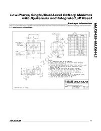 MAX6439UTEHRD3+ Datasheet Page 13