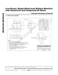 MAX6439UTEHRD3+ Datasheet Page 14