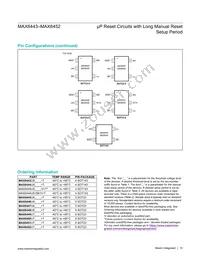 MAX6444US31T+ Datasheet Page 10