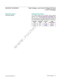 MAX6457UKD0A+TG24 Datasheet Page 14