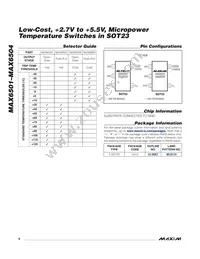 MAX6504UKN035+ Datasheet Page 8